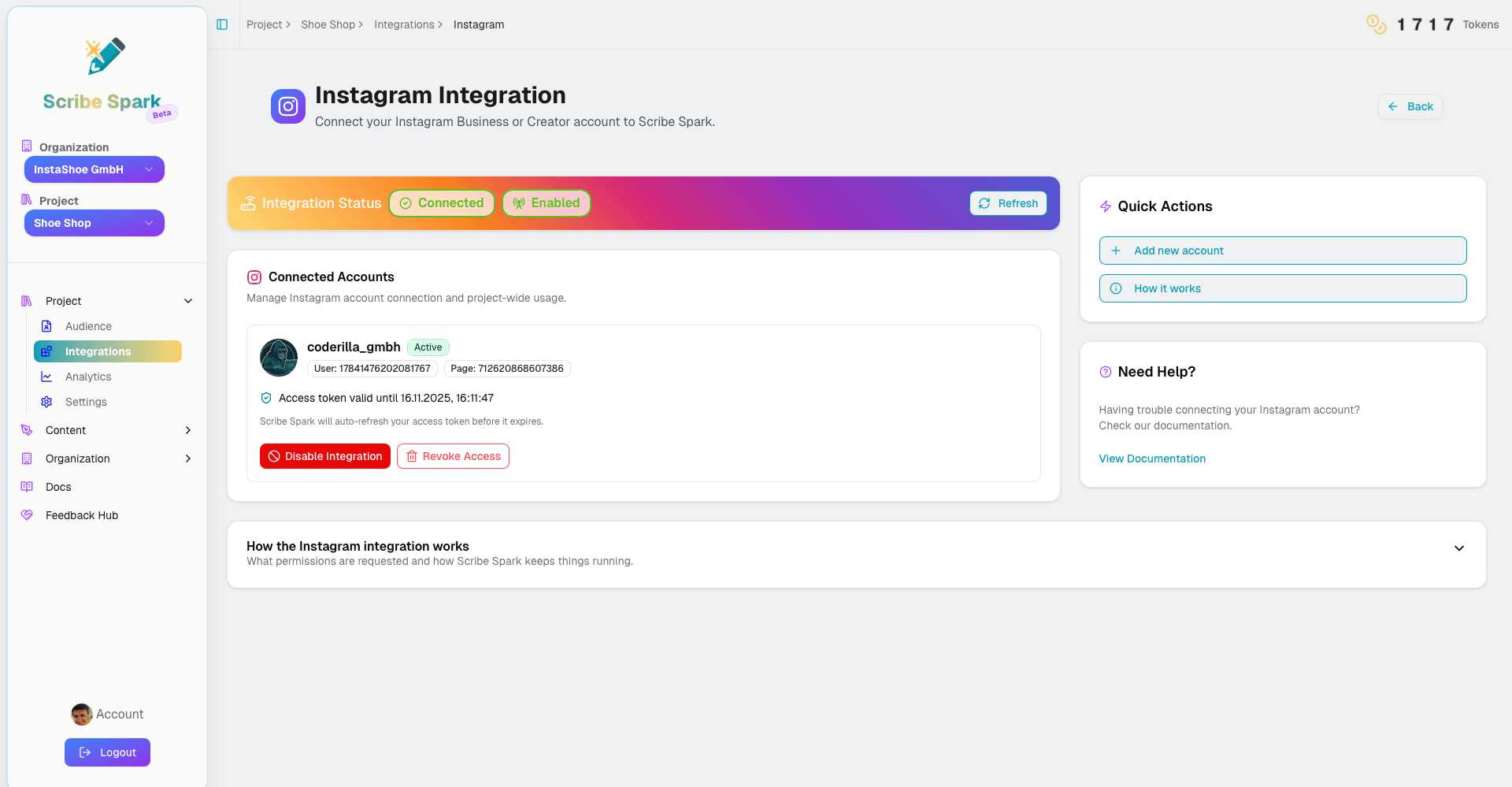 Integrate your platforms